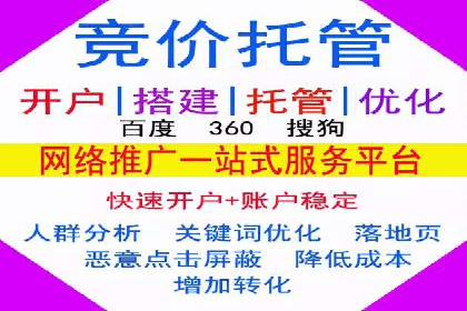 竞价开户推广案例市场分析